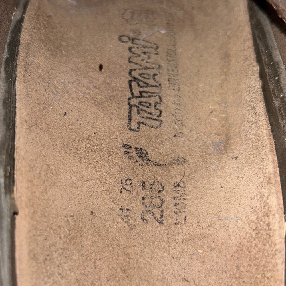 Birkenstock Tatami Brown Two Strap Sandals, size 41 - Picture 4 of 9